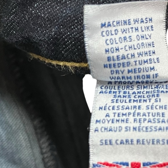 Hudson Classic Straight Leg Stretch Denim Size 27 Flap Pocket - Picture 10 of 13